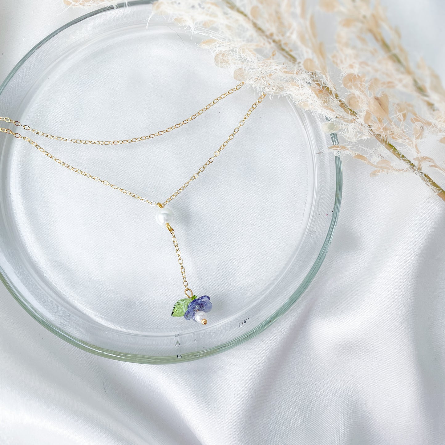 Wisteria necklace