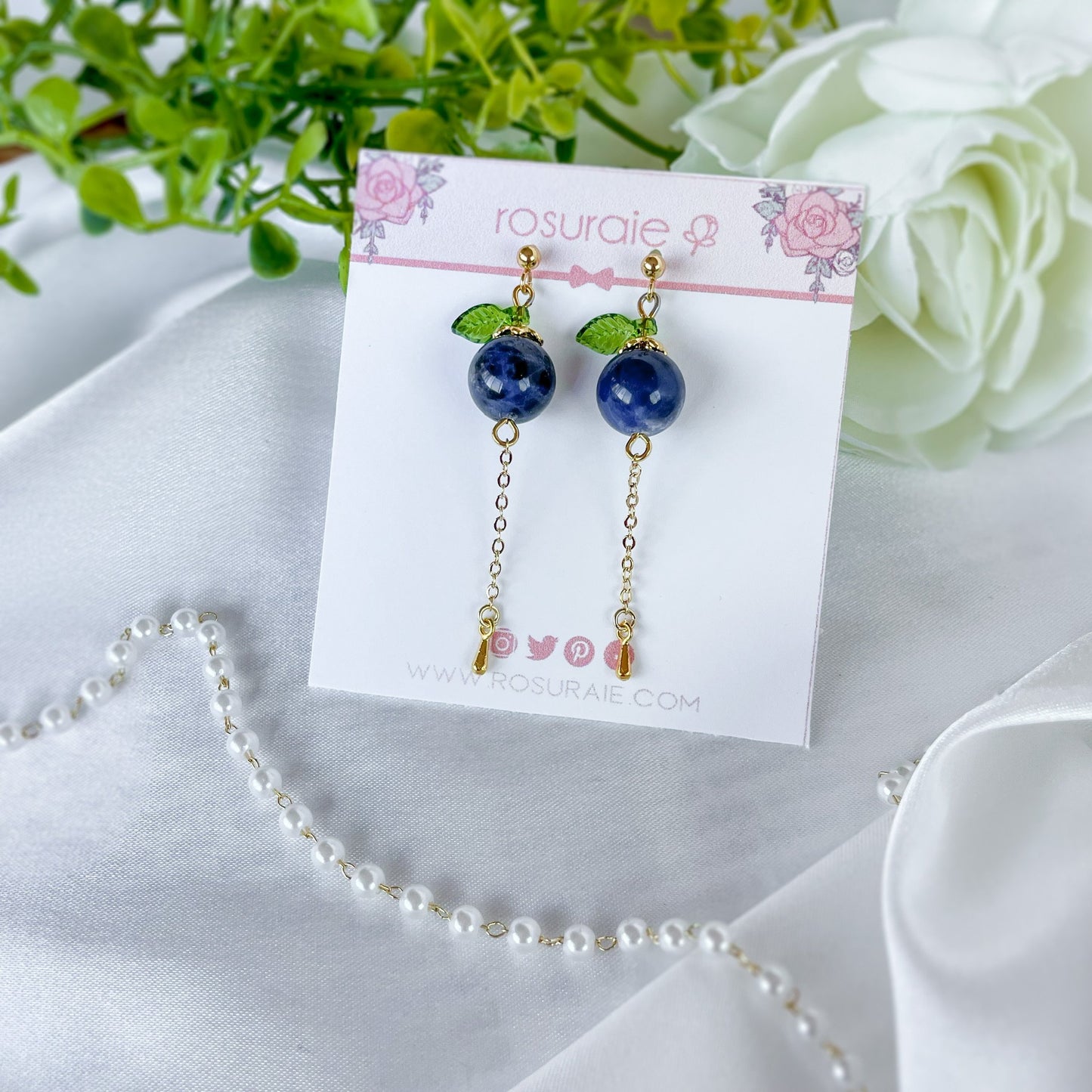 Blueberry Earrings