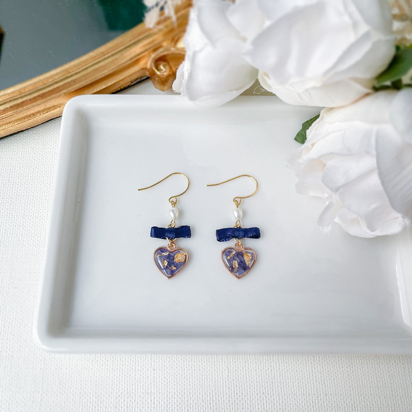 Indigo earrings