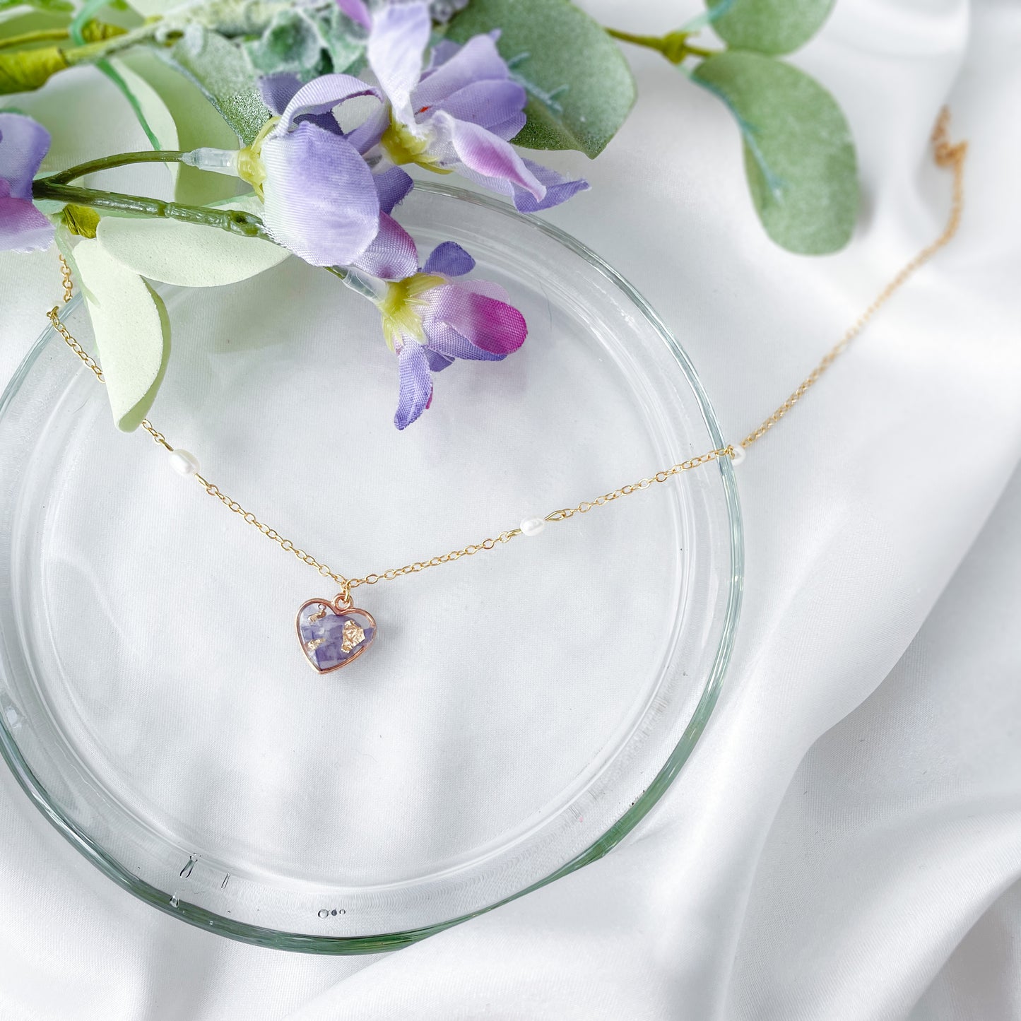 Indigo choker