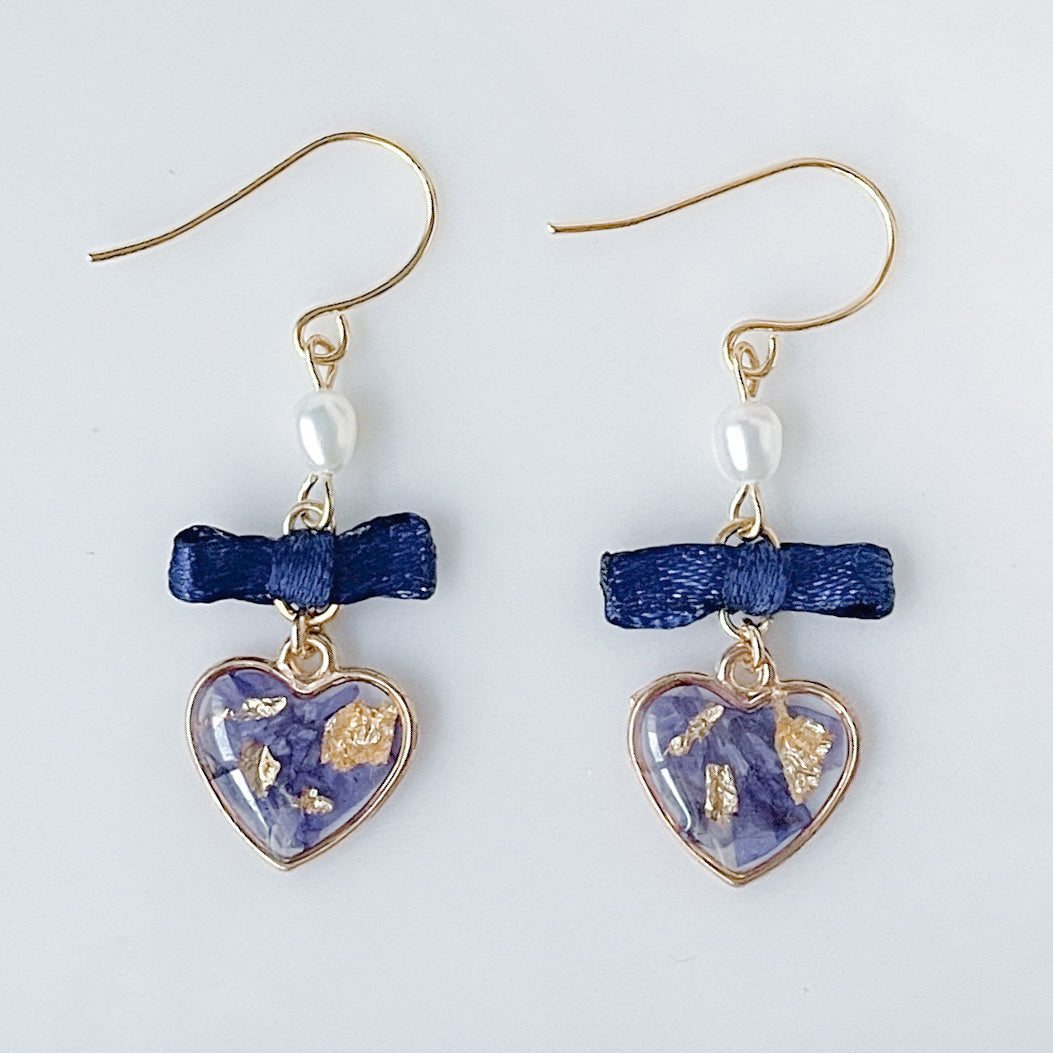Indigo earrings