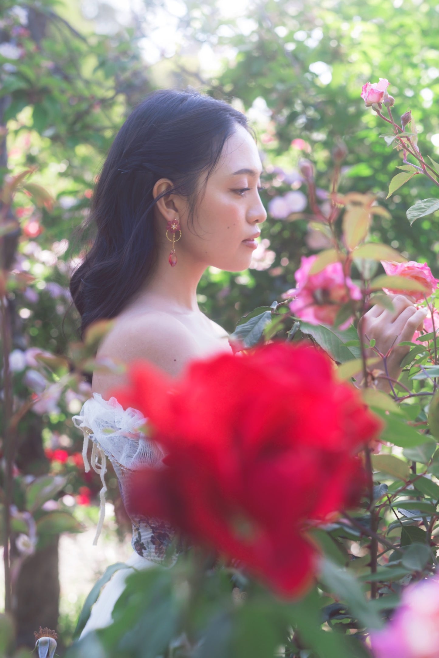 Camelia Earrings