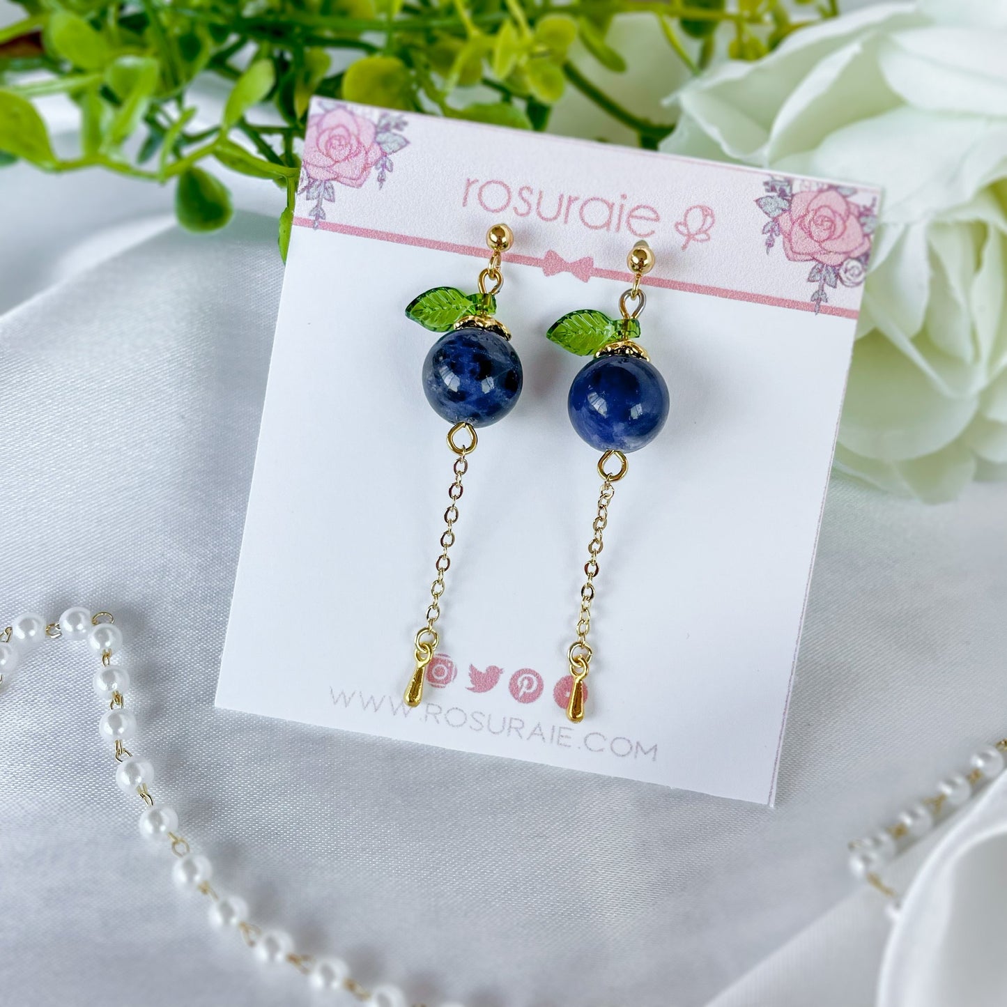Blueberry Earrings