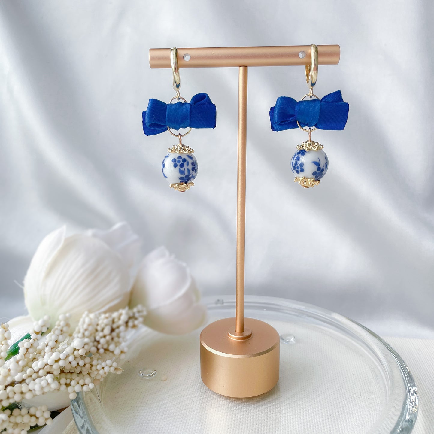 Porcelain earrings