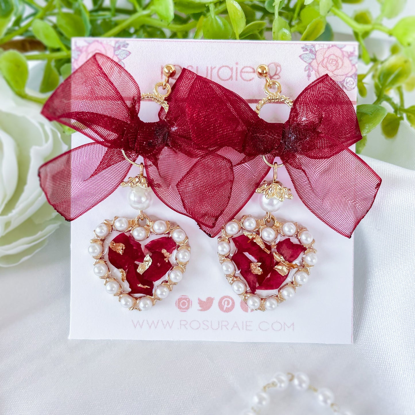 Ruby Earrings - PREORDER