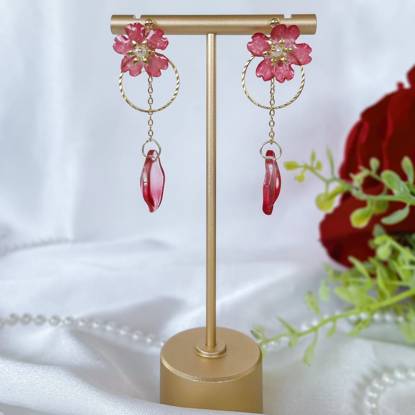 Camelia Earrings