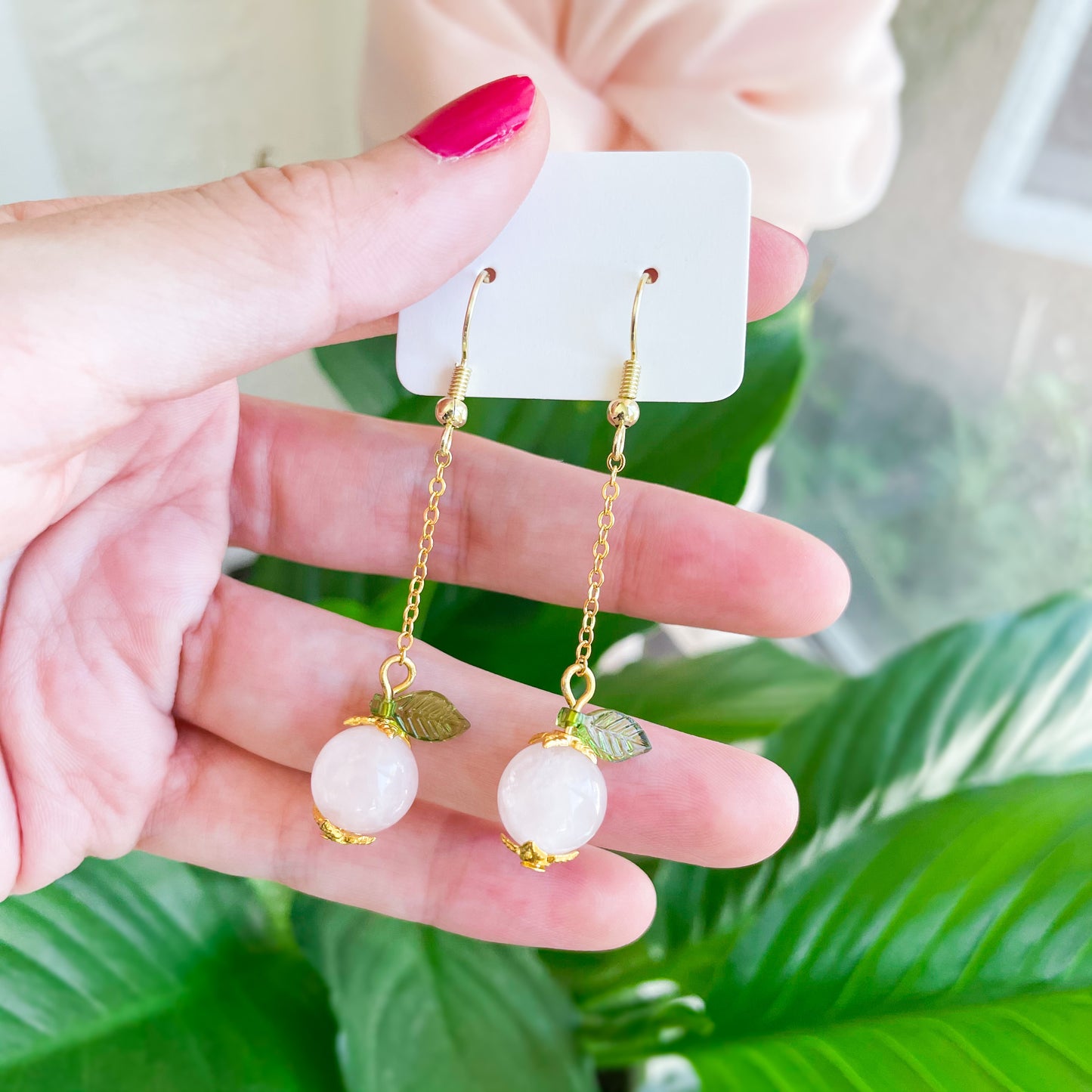 Pinkberry Dangle Earrings
