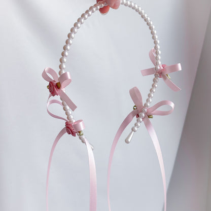 Perle Pink headband