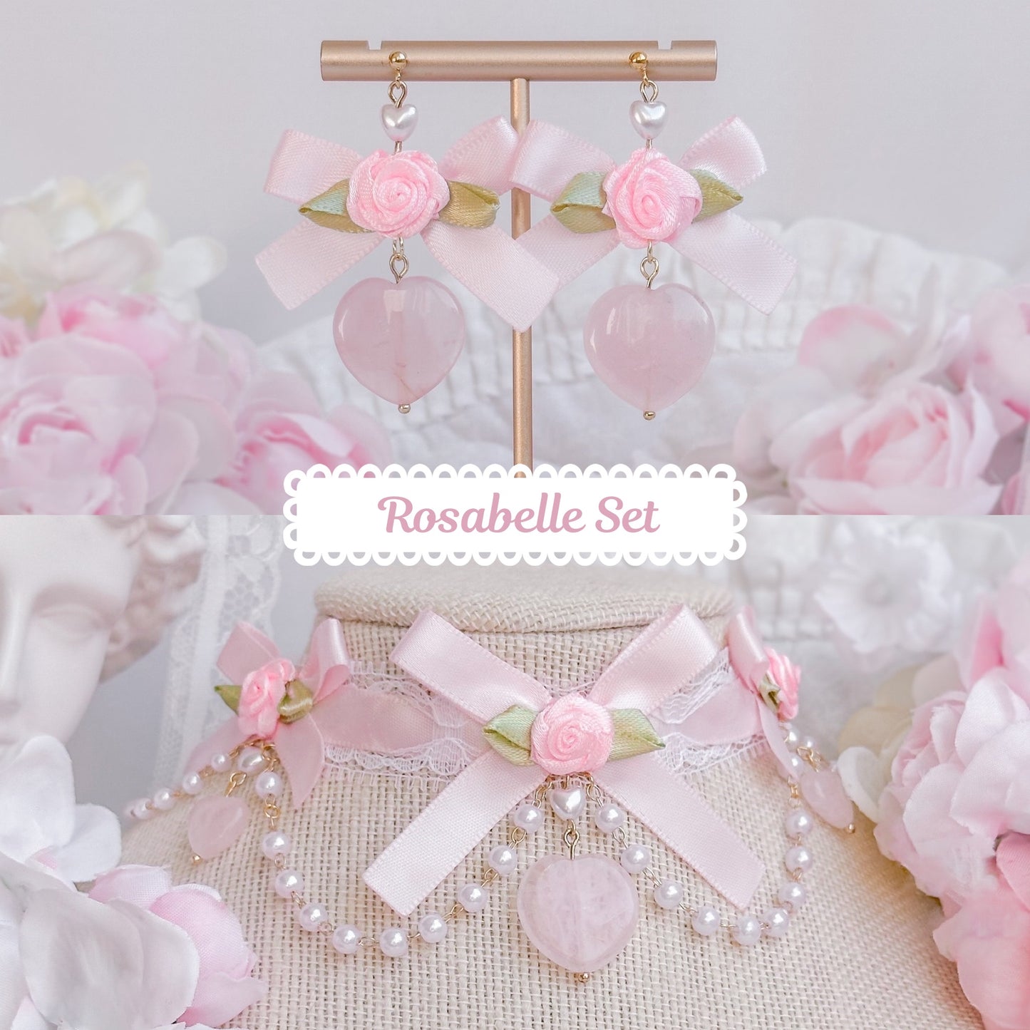 Pink Rosabelle set