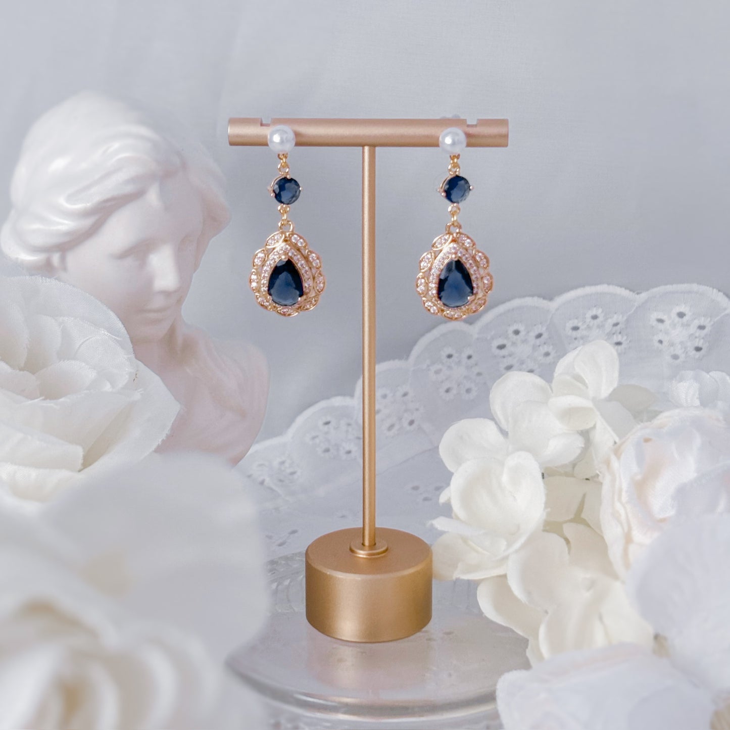 Navy Royal earrings