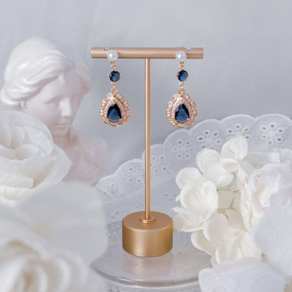 Navy Royal earrings