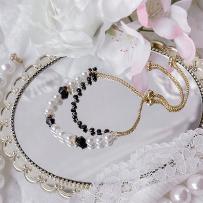 Onyx Pearl bracelet