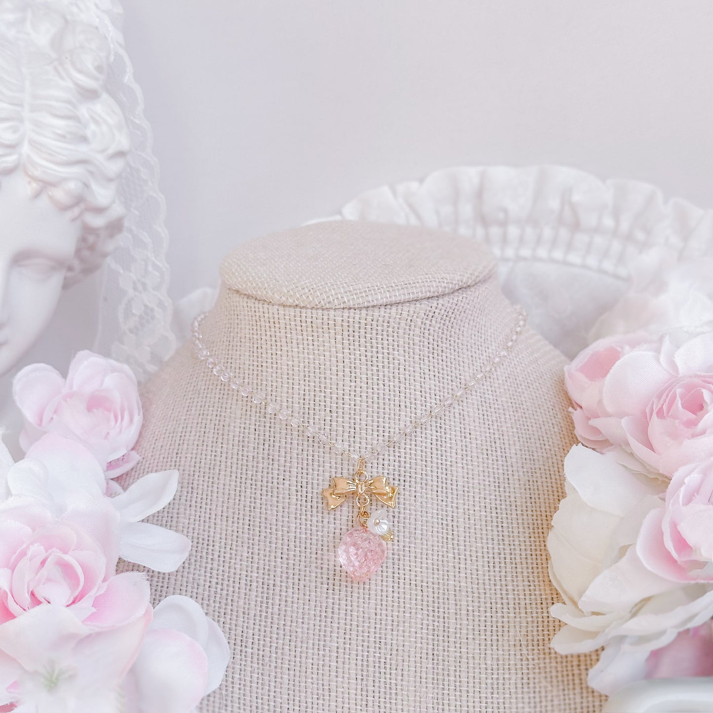 Strawberry Lemonade necklace