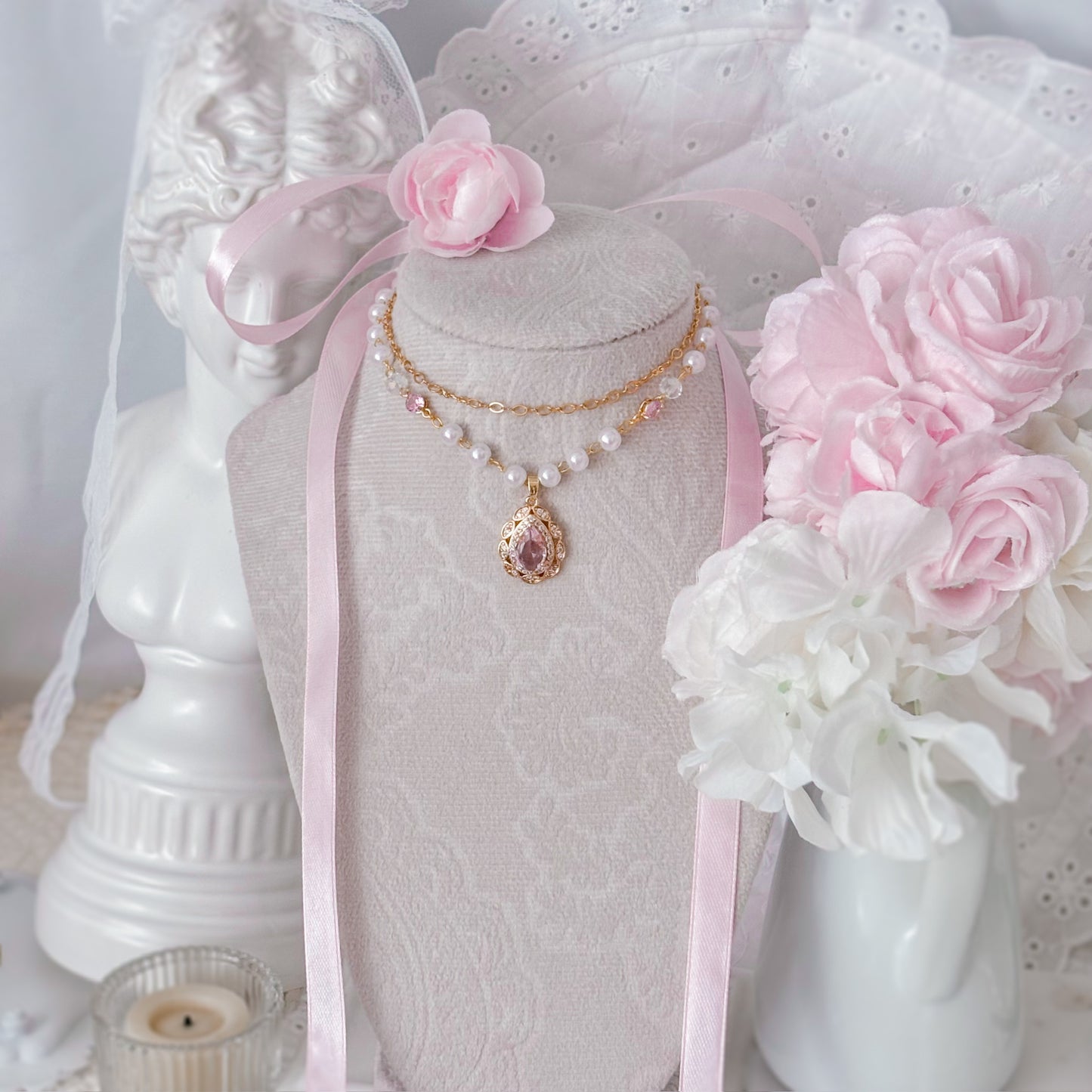Pink Royal Choker