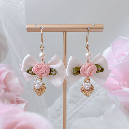 Peachberry earrings