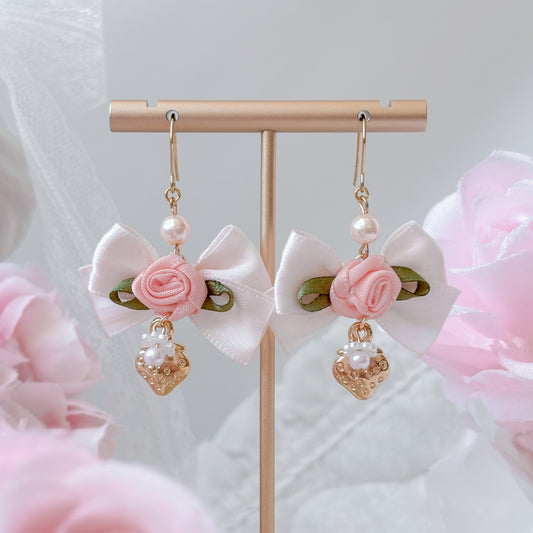 Peachberry earrings