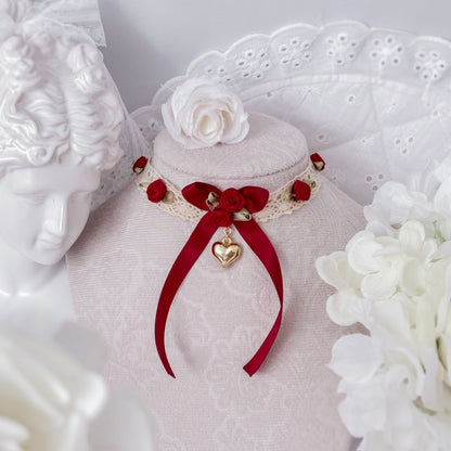 Antique Rose choker