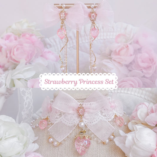 Pink Strawberry Princess set