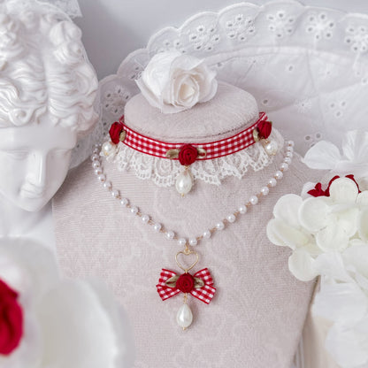 Rose Picnic Choker set