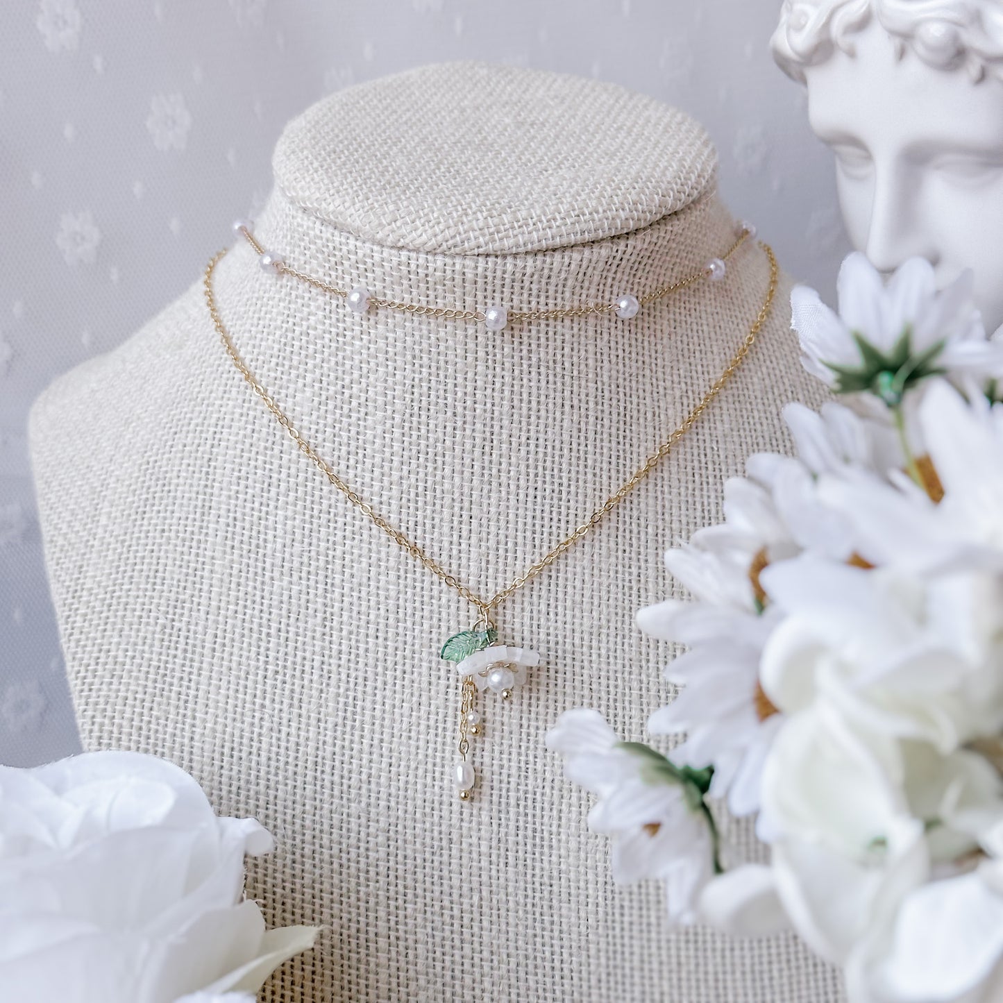 Jasmine necklace