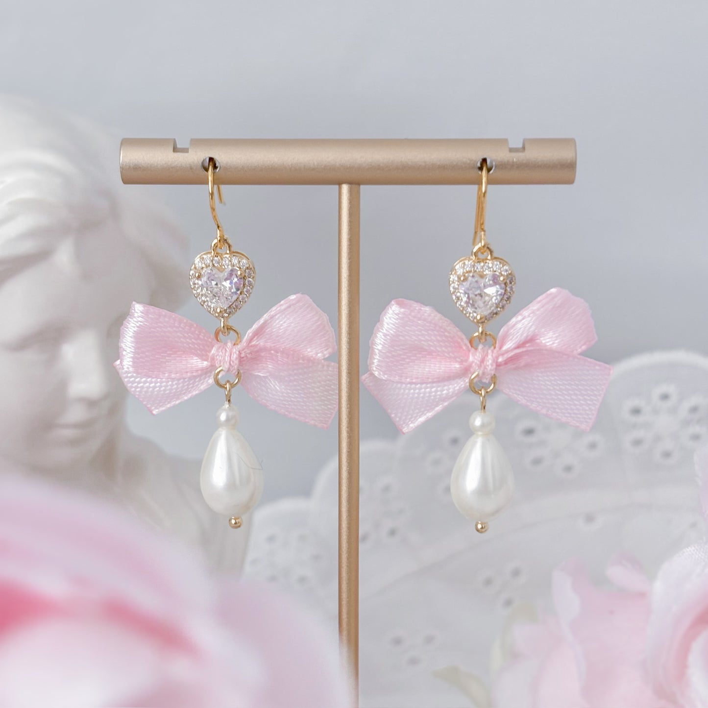 Pink Teatime earrings