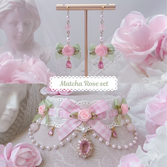 Matcha Rose set