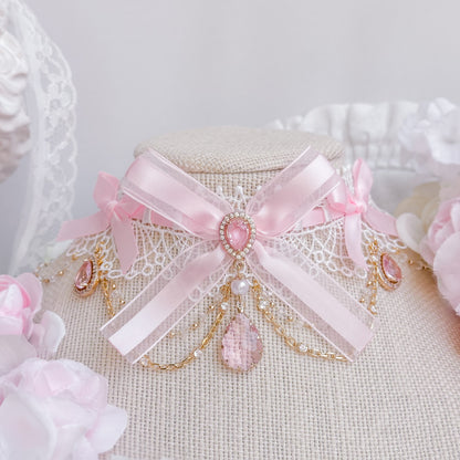 Pinkette choker