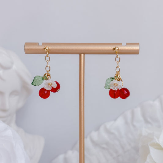 Cherry Kisses earrings