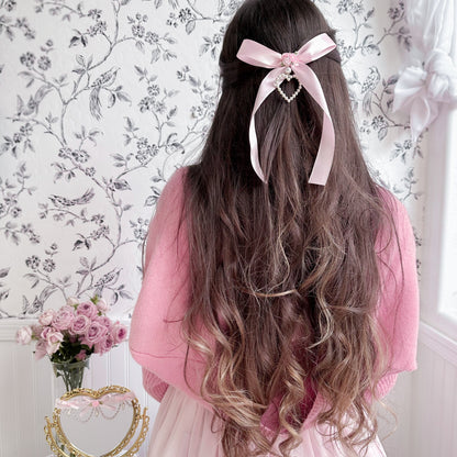 Pink Meadow bow