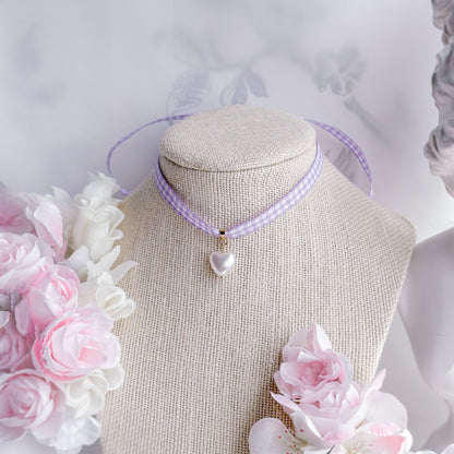 Purple Dollette Choker