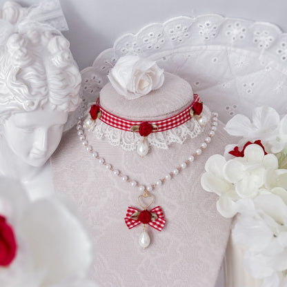 Rose Picnic Choker set
