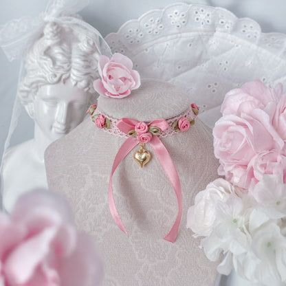 Antique Pink choker