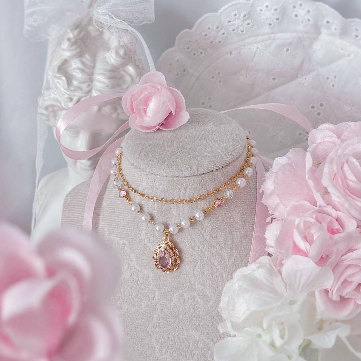 Pink Royal Choker