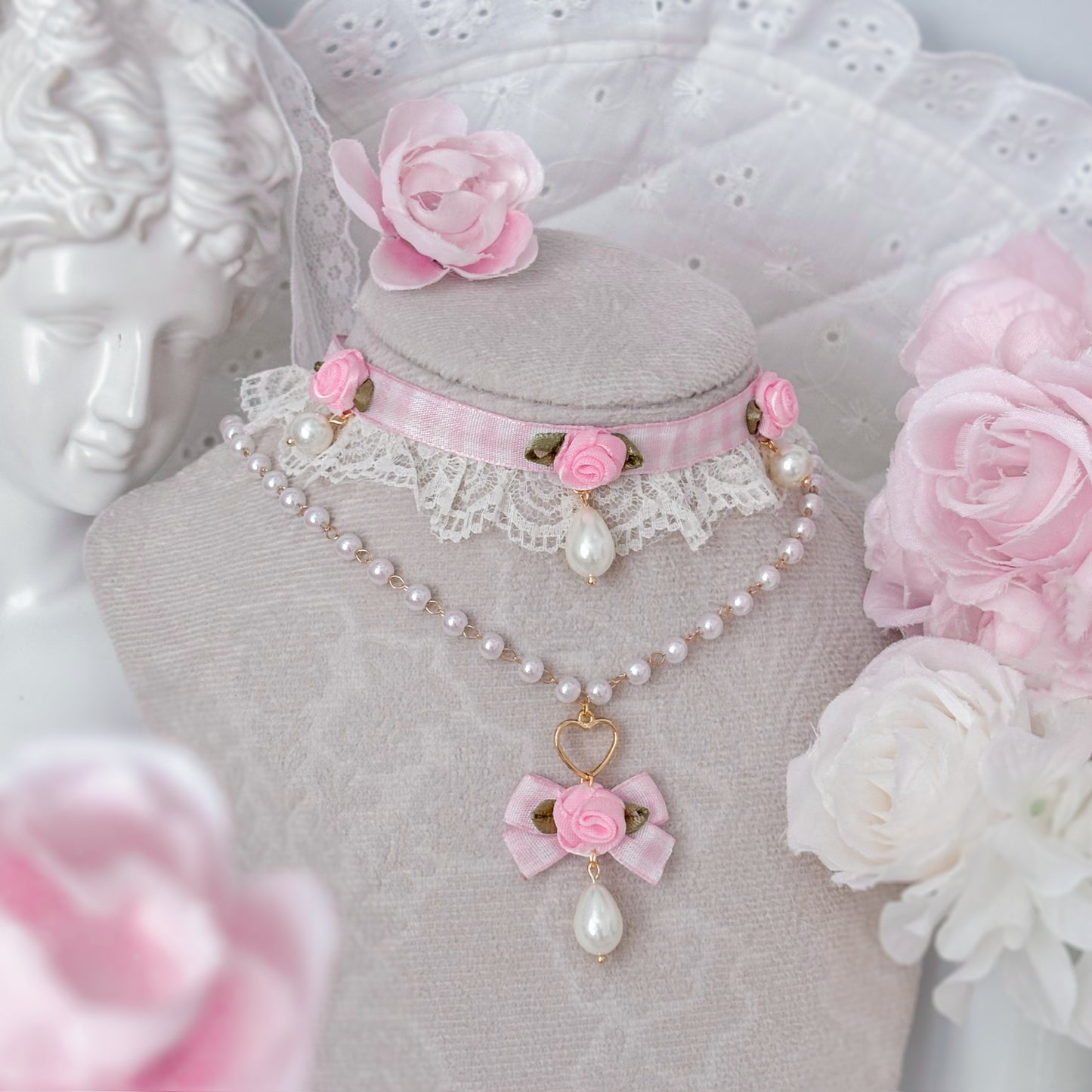 Pink Picnic Choker set