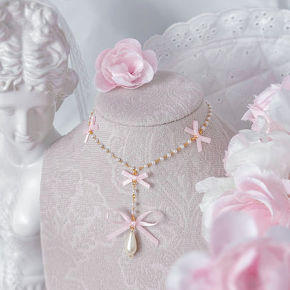 Pink Petale Necklace
