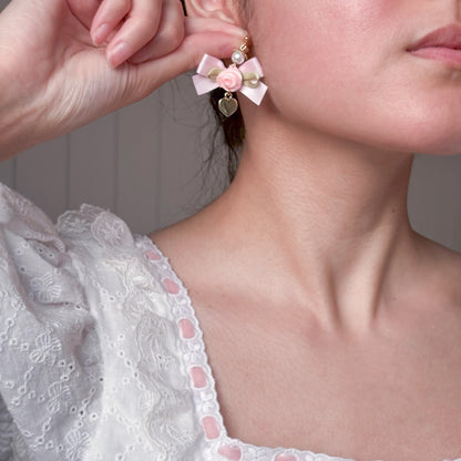 Pink Princess earrings