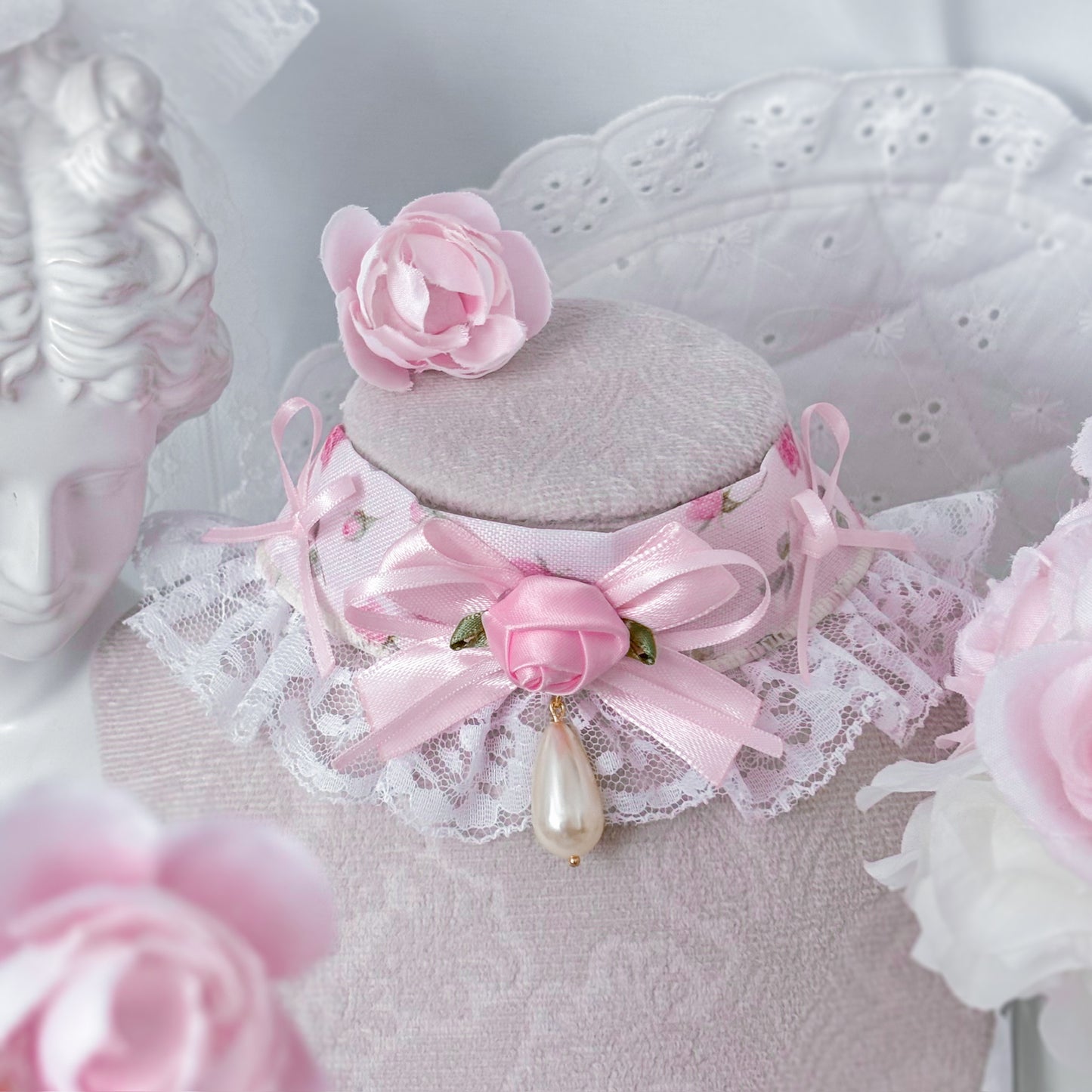 Pink Petale Choker