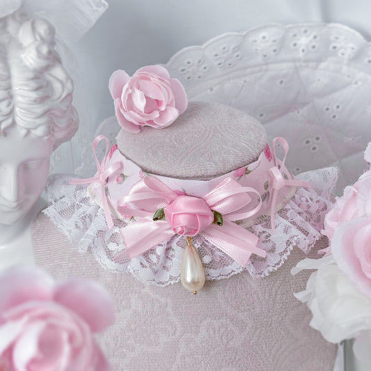 Pink Petale Choker