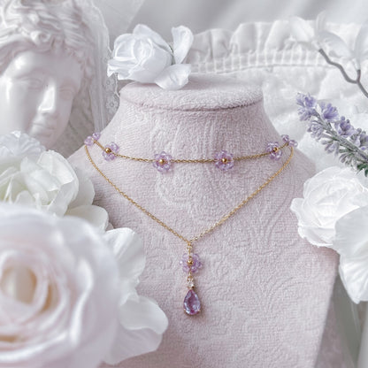 Lavender Field necklace