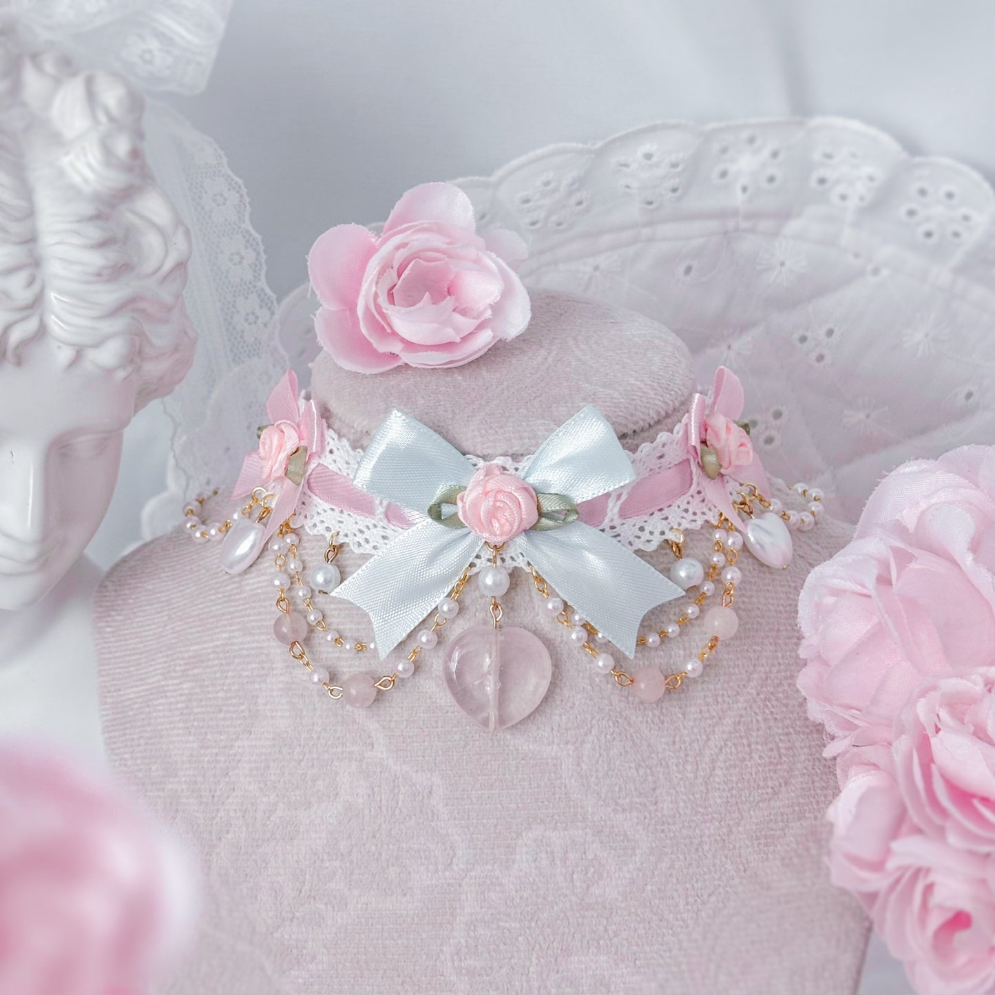 Sky Rose Choker