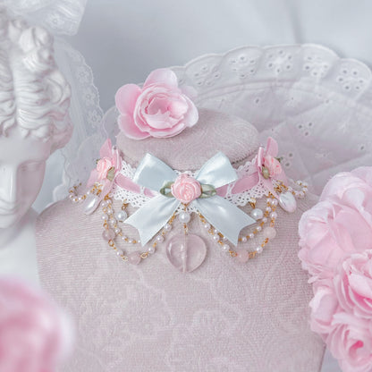 Sky Rose Choker