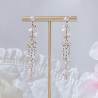 Pink Jellie earrings