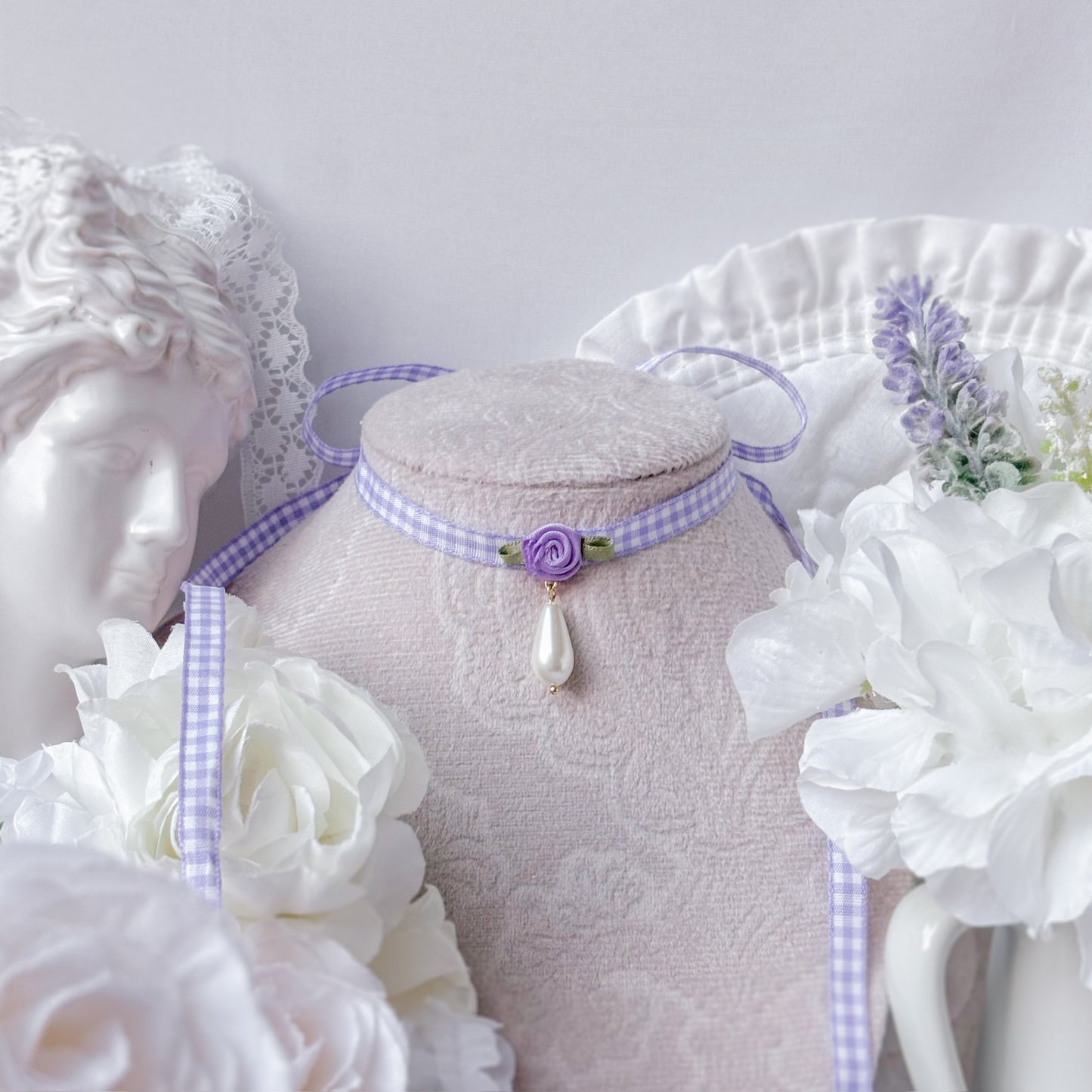 Purple Dolly choker