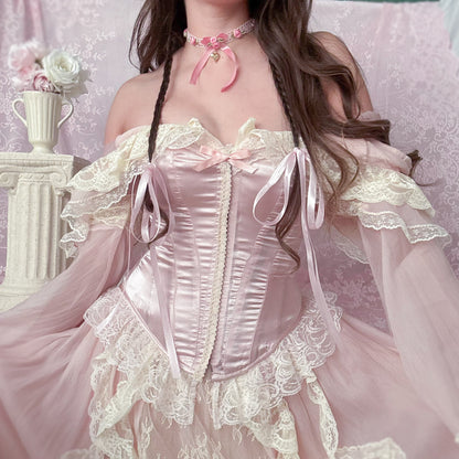 Antique Pink choker