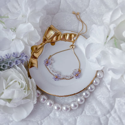 Lavender Field bracelet