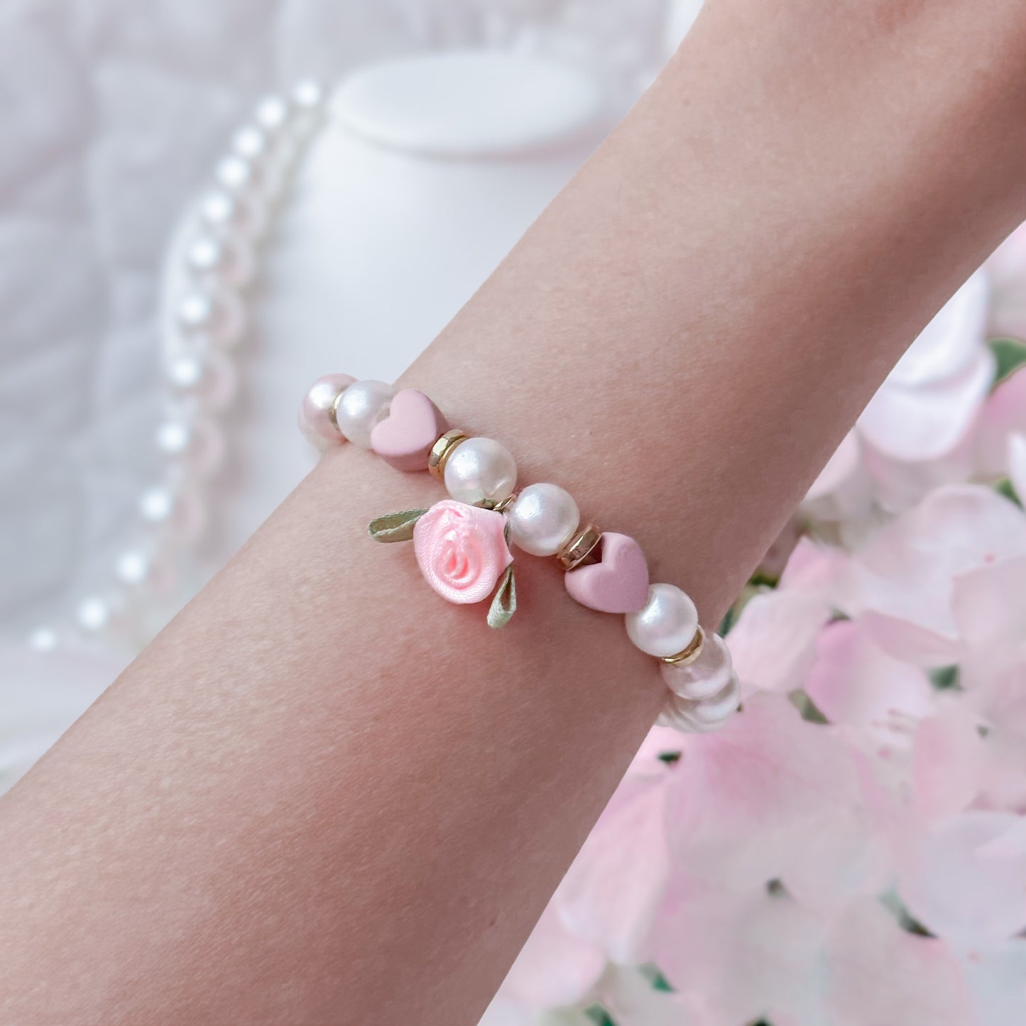 Pink Rosalyn Bracelet