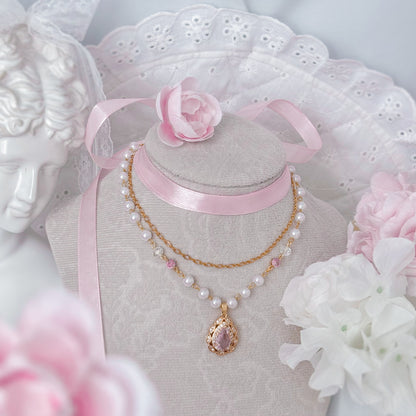 Pink Royal Choker