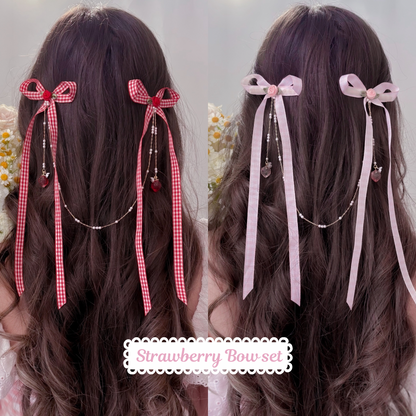 Strawberry Bow set