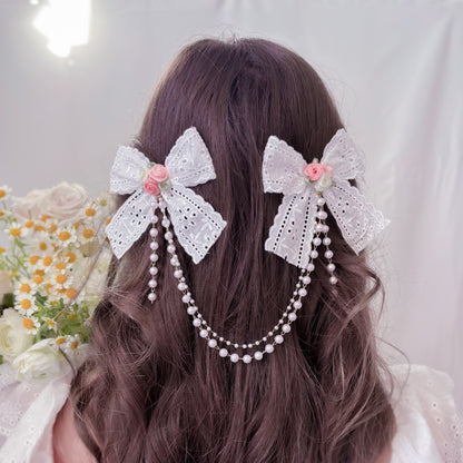 Spring Dolly bow set