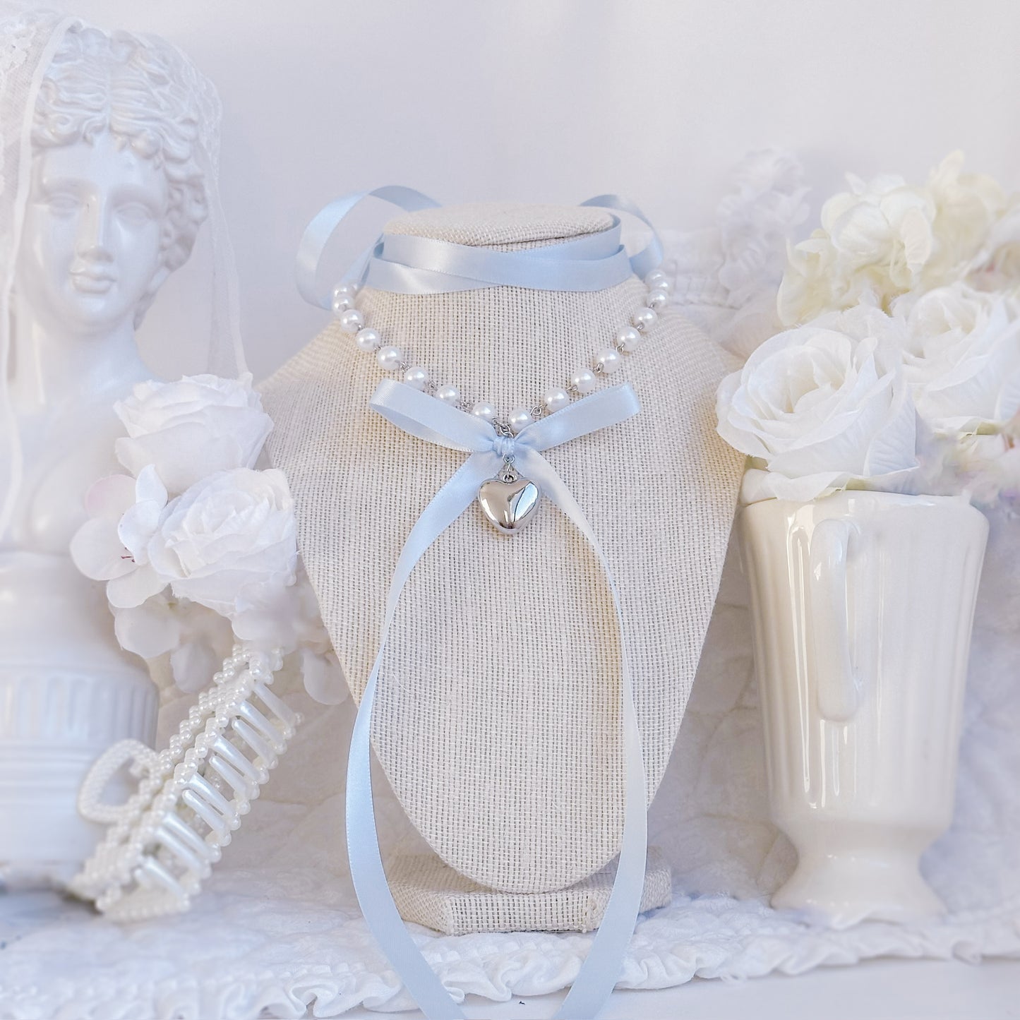 Blue Ballerina choker